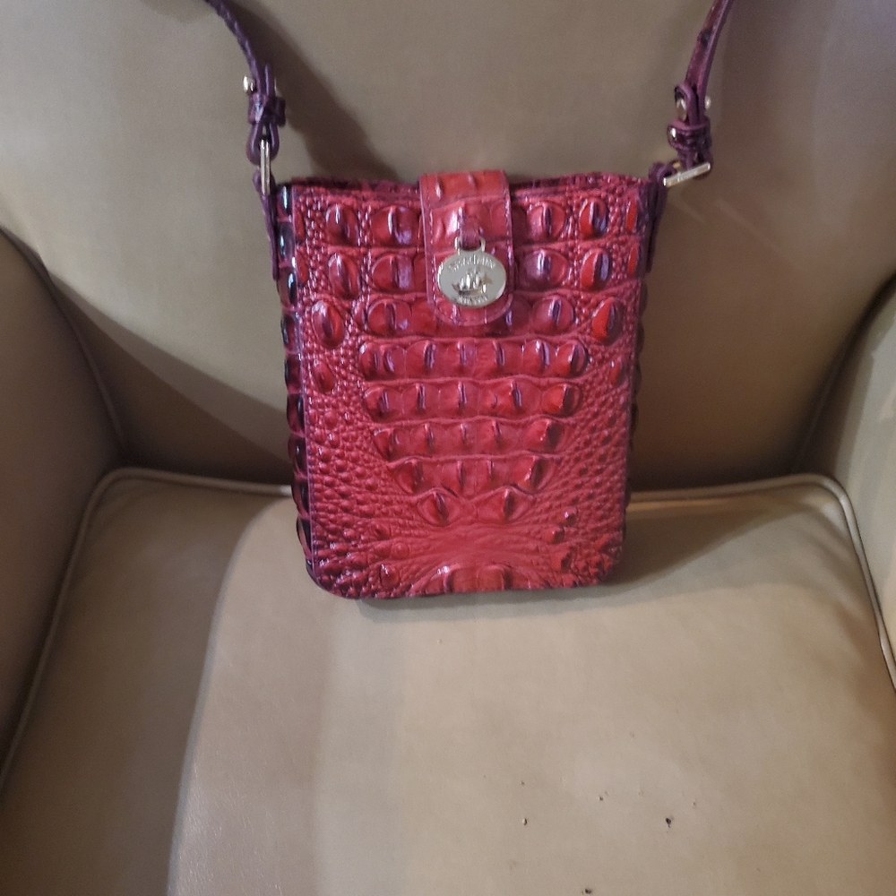 BRAHMIN Cross Body "Marley" style, jazzy Melbourne color